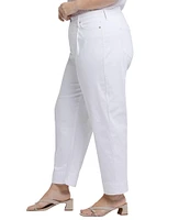 NYDJ Plus Size Stretch Denim Lift Tuck® Technology Balloon Ankle Jeans