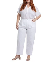 NYDJ Plus Size Stretch Denim Lift Tuck® Technology Balloon Ankle Jeans