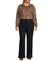 NYDJ Plus Size Teresa Lift Tuck® Technology Wide Leg Jean