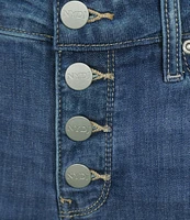 NYDJ Relaxed Piper Button Front Crop Jeans