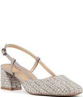 NYDJ Samson Boucle Slingback Pumps