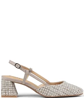 NYDJ Samson Boucle Slingback Pumps