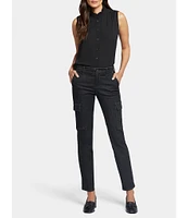 NYDJ Sheri Slim Cargo Pocket Ankle Jean