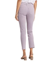 NYDJ Stretch Denim Sheri Slim Straight Fit Mid Rise Jeans