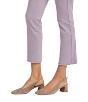 NYDJ Stretch Denim Sheri Slim Straight Fit Mid Rise Jeans