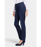 NYDJ Sheri Slim Mid Rise Stretch Denim Jeans