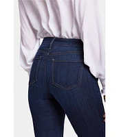 NYDJ Sheri Slim Mid Rise Stretch Denim Jeans