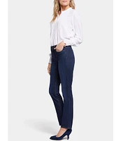 NYDJ Sheri Slim Mid Rise Stretch Denim Jeans