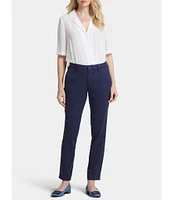 NYDJ Sheri Slim Mid Rise Trouser