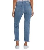 NYDJ Sheri Stretch Denim Slim Fit Ankle Jeans