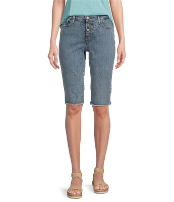 NYDJ Sophie Bike Lift Tuck® Technology Stretch Denim Capri Jeans