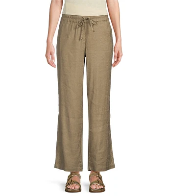 NYDJ Stretch Drawstring Relaxed Pull On Ankle Pants