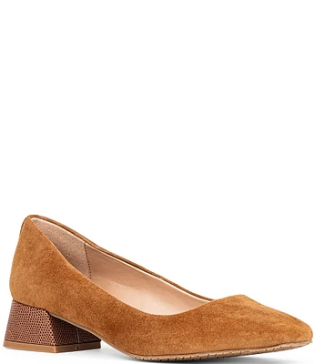 NYDJ Teddie Suede Dress Pumps