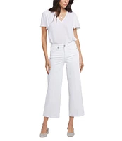 NYDJ Teresa Lift Tuck® Stretch Denim Wide Leg Ankle Jeans