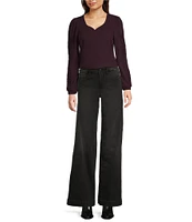 NYDJ Teresa Lift Tuck® Stretch Denim Deep Trouser-Style Mid-Rise Jeans