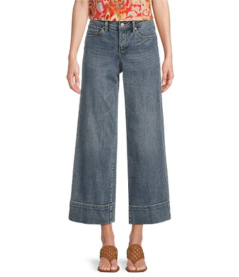 NYDJ Teresa Lift Tuck® Technology Wide Leg Ankle Jeans