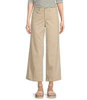 NYDJ Teresa Stretch Wide Leg Ankle Jeans