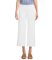 NYDJ Teresa Stretch Wide Leg Ankle Jeans