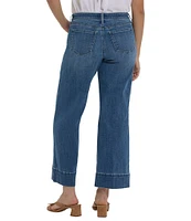 NYDJ Teresa Wide Leg Deep Hemline Lift Tuck® Ankle Jeans