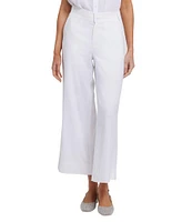 NYDJ Waverly Wide Leg Cropped Trouser Pants