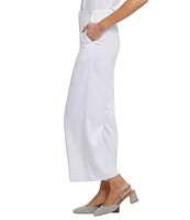 NYDJ Waverly Wide Leg Cropped Trouser Pants