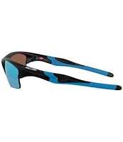 Oakley Men's OO9154 Half Jacket 2.0 XL 62mm Polarized Rectangle Sunglasses