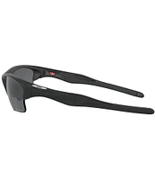 Oakley Men's OO9154 Half Jacket 2.0 XL 62mm Polarized Rectangle Sunglasses