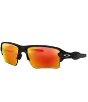 Oakley Men's OO9188 Flak 2.0 XL 59mm Rectangle Sunglasses