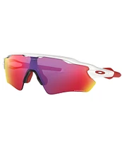 Oakley Men's OO9208 Radar Ev Path 38mm Rectangle Sunglasses