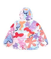 Obermeyer Little Girls 2T-8 Long Sleeve Ashor Under The Sea Printed Jacket