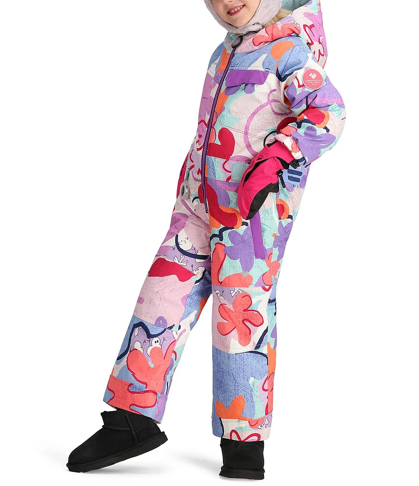 Obermeyer Little/Big Girls 2T-8 Quinn Printed Hooded One-Piece Set