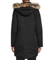 Obermeyer Sojourner Long Sleeve Faux Fur Water Repellent Hooded Ski Coat