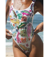 OCEANUS Arizona Beaded One Piece Swimsuit