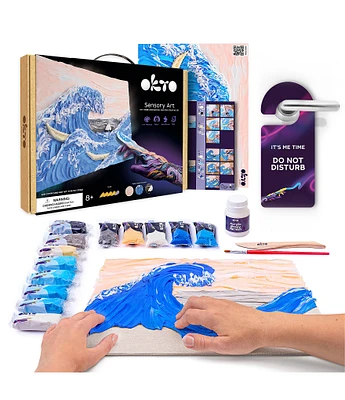 OKTO #double;Big Wave In Kanagawa#double; Do-It-Yourself Three-Dimensional Painting Creative Set