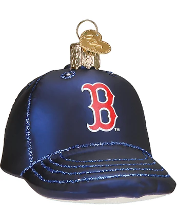 Old World Christmas Boston Red Sox Baseball Cap Ornament