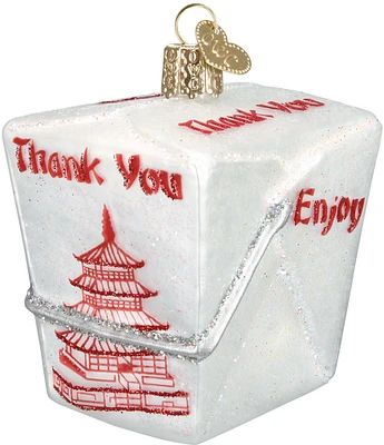 Old World Christmas Chinese Take-out Ornament