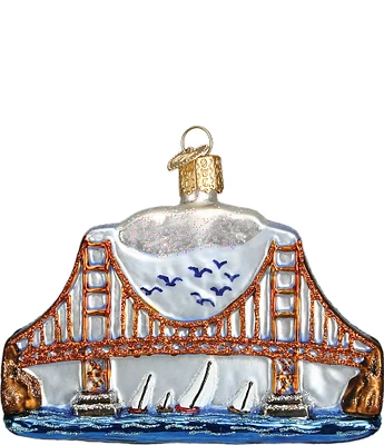 Old World Christmas Golden Gate Bridge Ornament