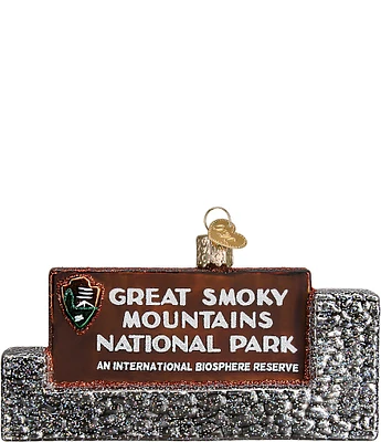 Old World Christmas Great Smoky Mountains Ornament