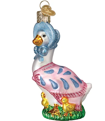 Old World Christmas Jemima Puddle-Duck Glass Ornament