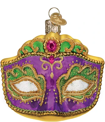 Old World Christmas Mardi Gras Mask Ornament