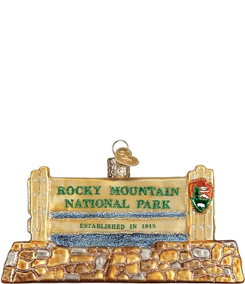 Old World Christmas Rocky Mountain National Park Ornament