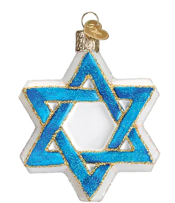 Old World Christmas Star of David Ornament