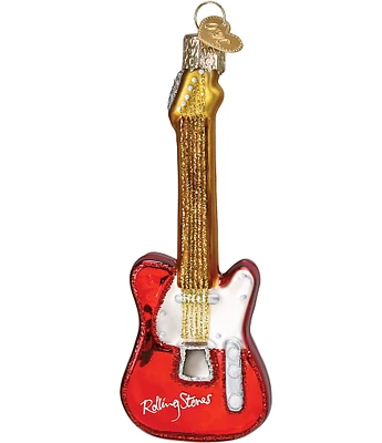 Old World Christmas The Rolling Stones Guitar Ornament