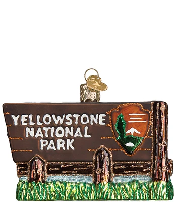 Old World Christmas Yellowstone National Park Ornament