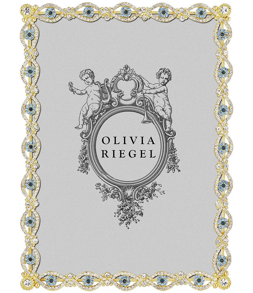 Olivia Riegel Evil Eye Crystal Frame, 5 x 7 in.