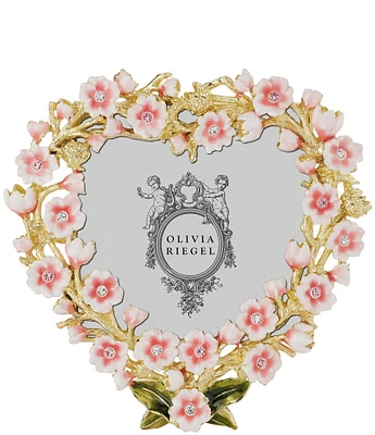 Olivia Riegel Bella Floral Heart Shaped Frame