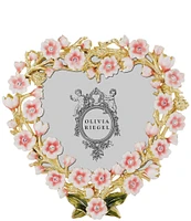 Olivia Riegel Bella Floral Heart Shaped Frame