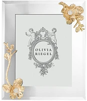 Olivia Riegel Botanica Two-Tone Floral Crystal Frame