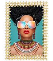 Olivia Riegel Crystal & Pearl Frame