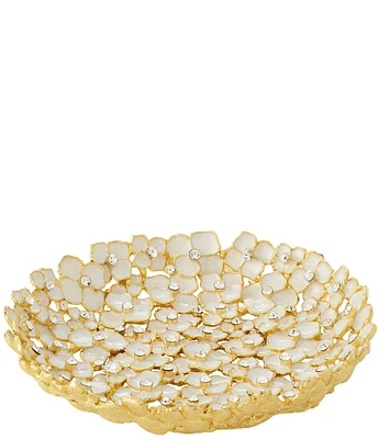 Olivia Riegel Dogwood Blossoms Crystal Cathall Bowl
